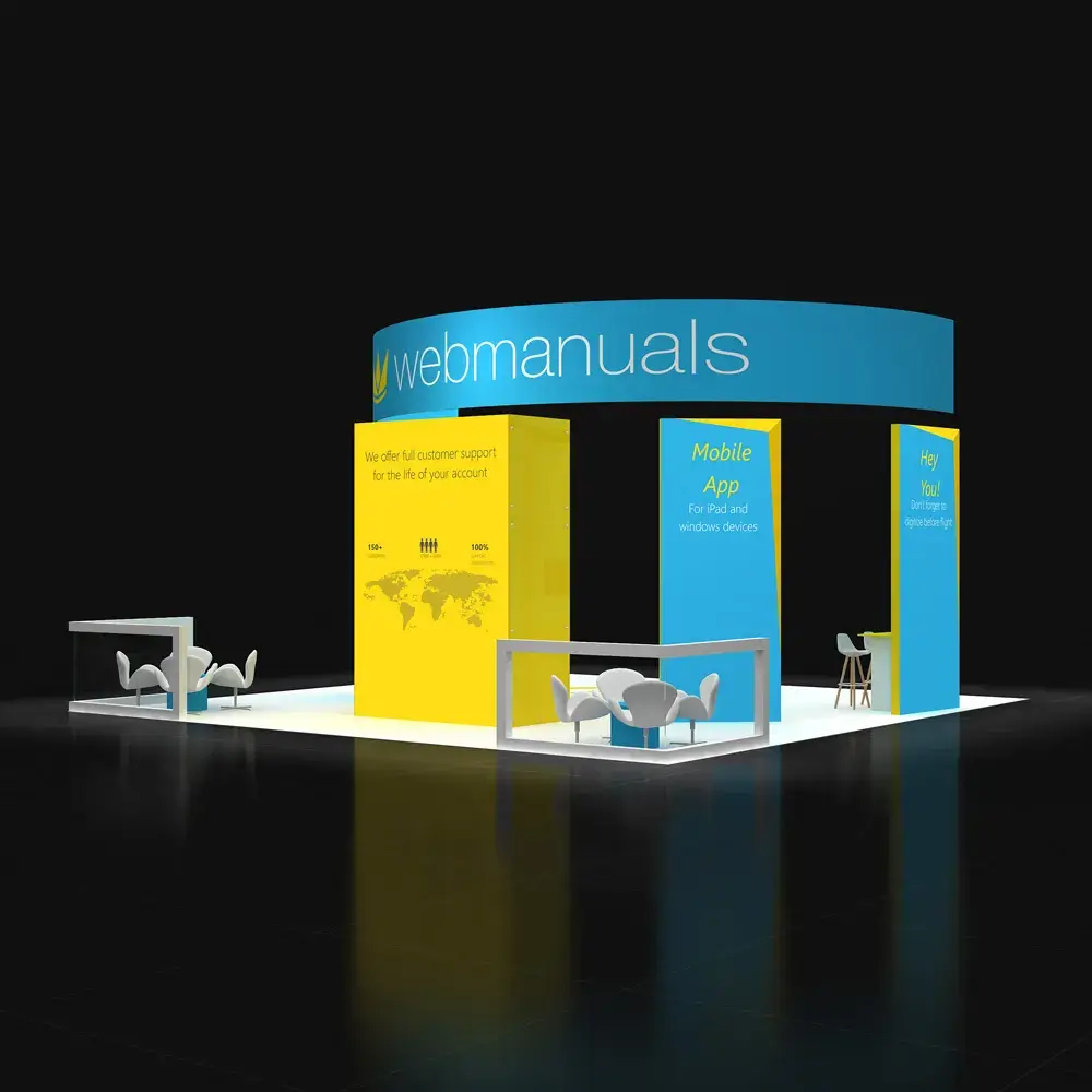 30x30 booth rental RLU3030 142 - image4