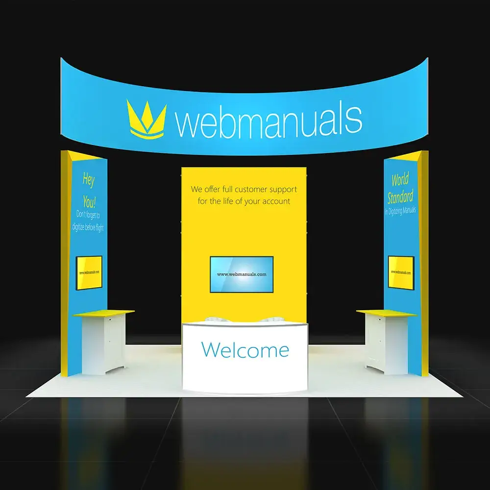 20x20 booth rental GRLU2020 184 - image1