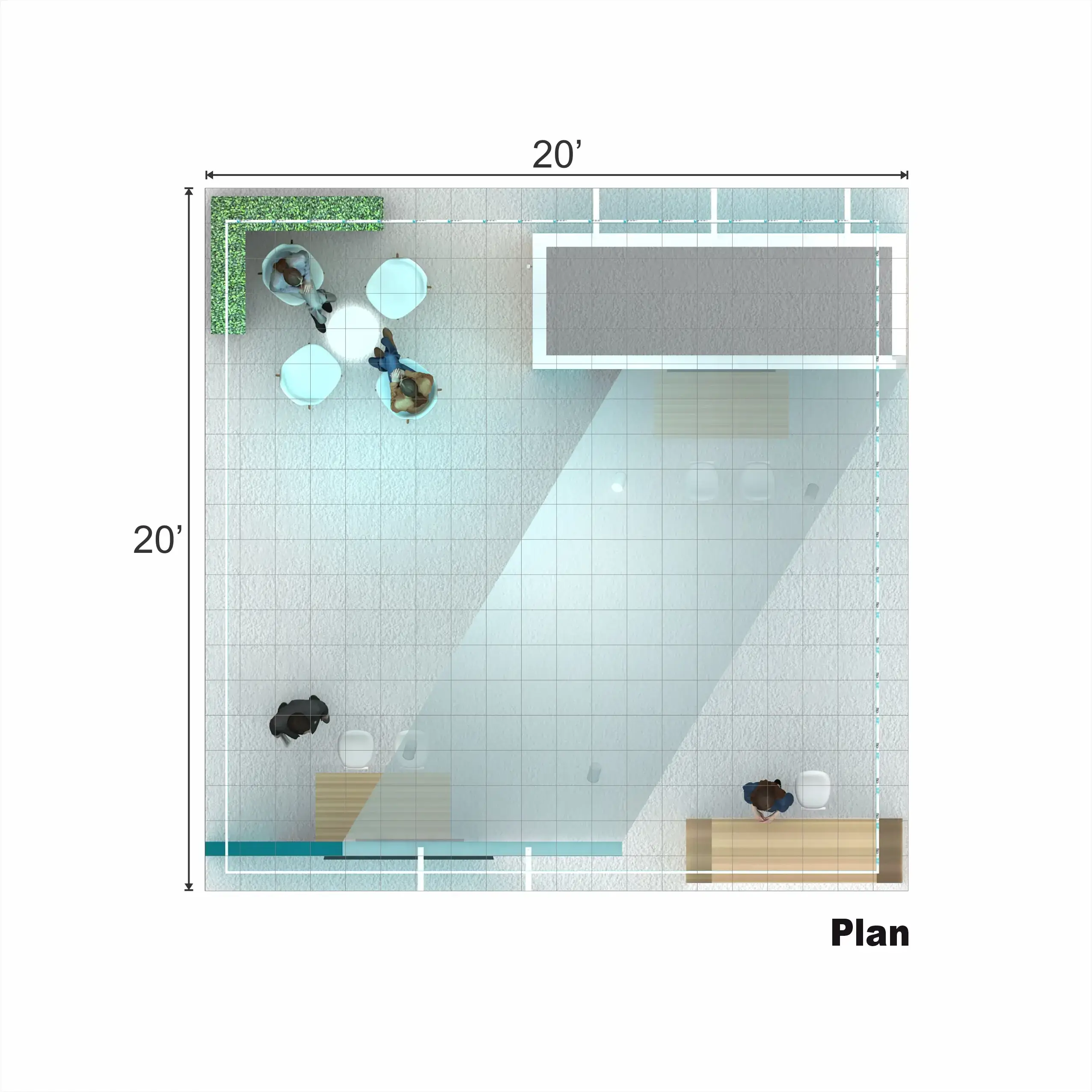 20x20 booth rental YRLU2020 186 - image8