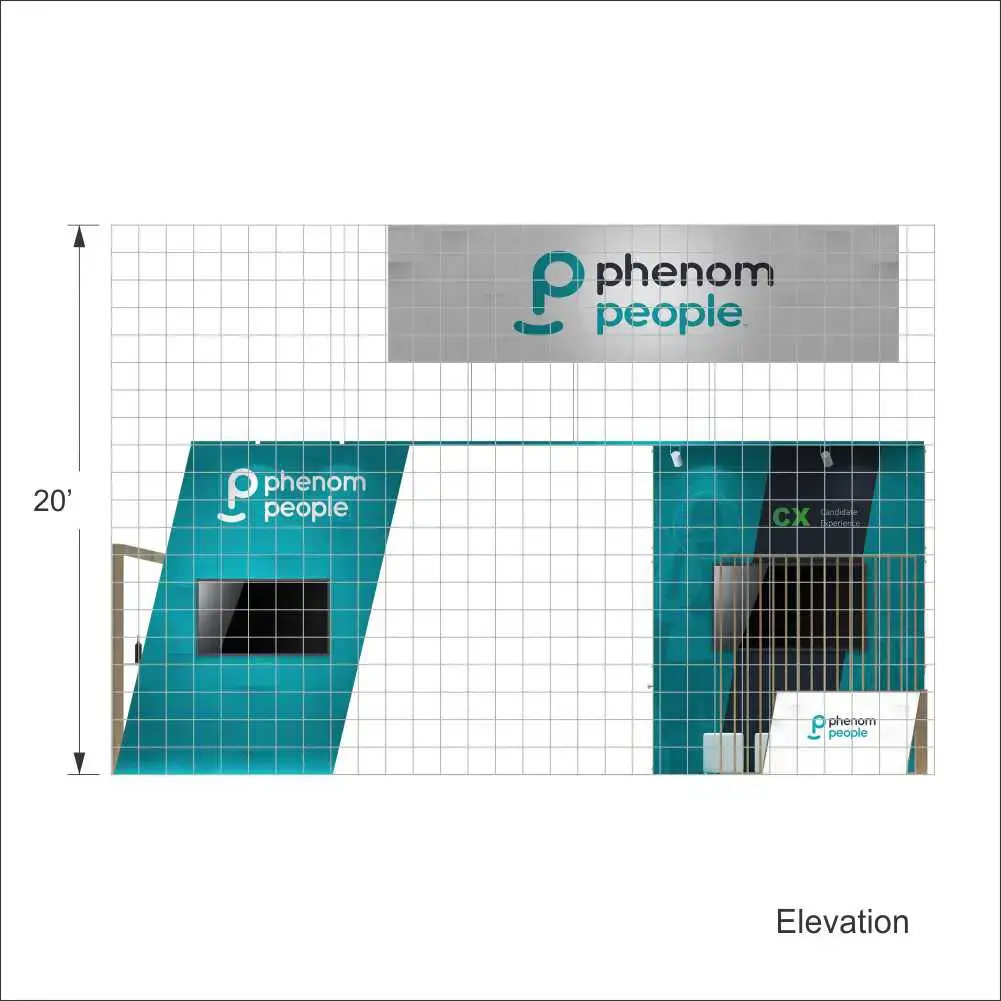 30x30 booth rental RLU3030 150 - image12