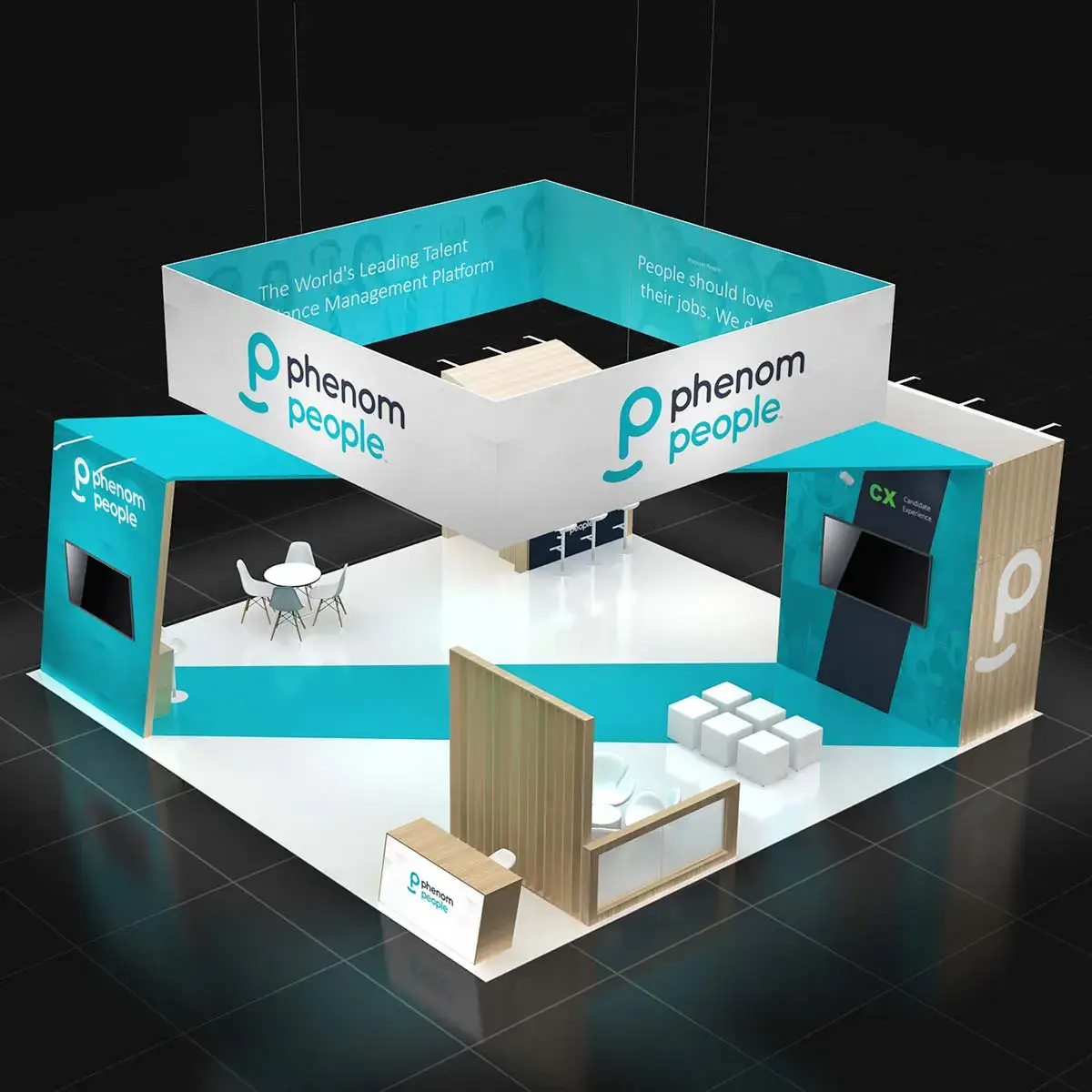 30x30 booth rental RLU3030 150 - image8