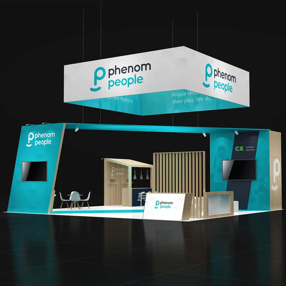 30x30 booth rental RLU3030 150 - image10