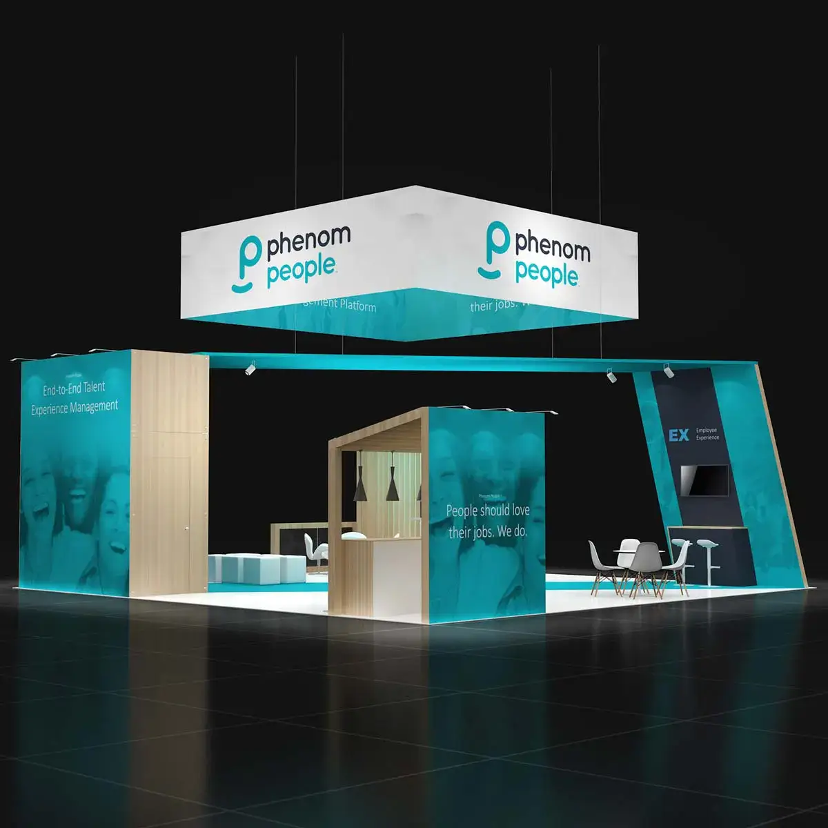 30x30 booth rental RLU3030 150 - image3