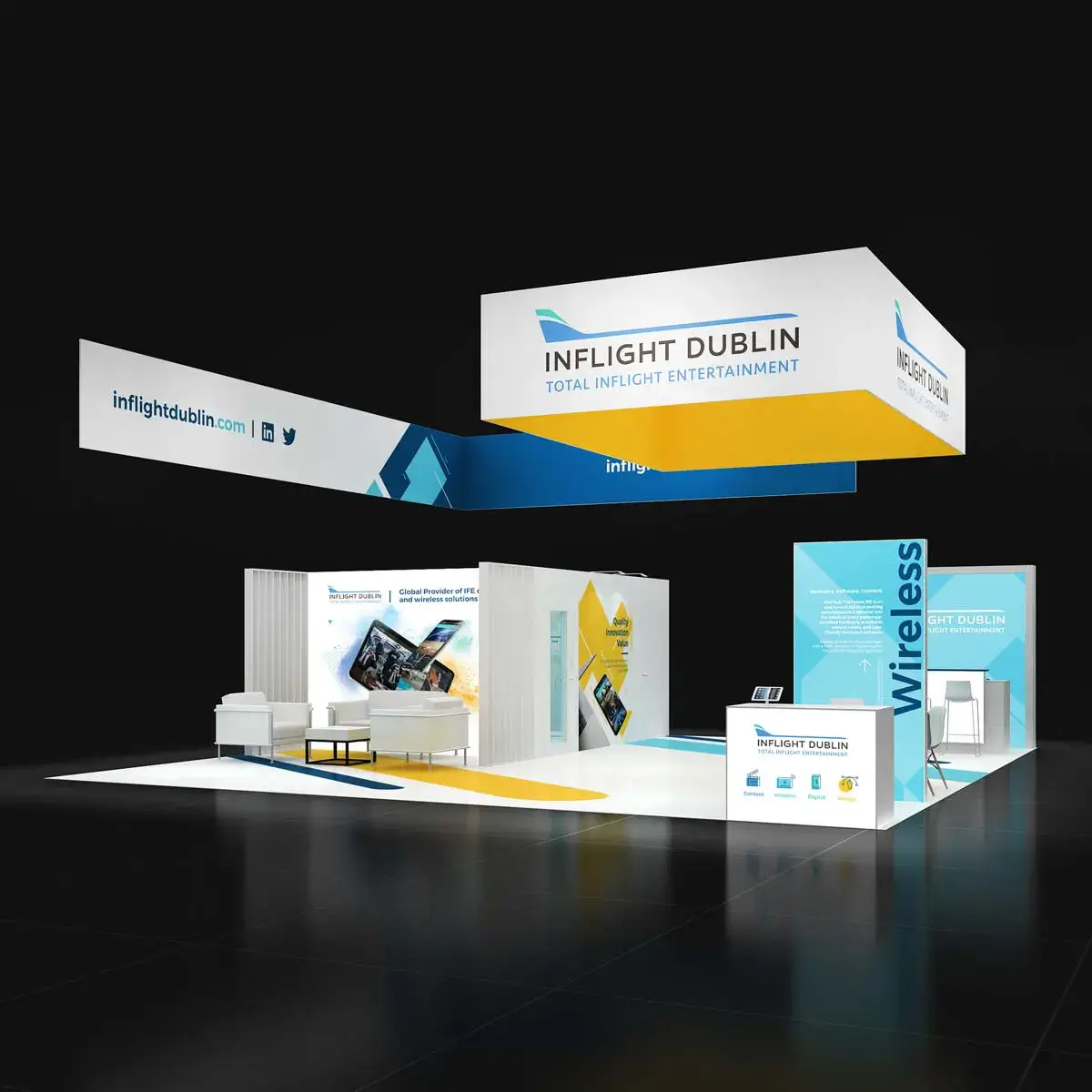 30x30 booth rental RLU3030 151 - image2