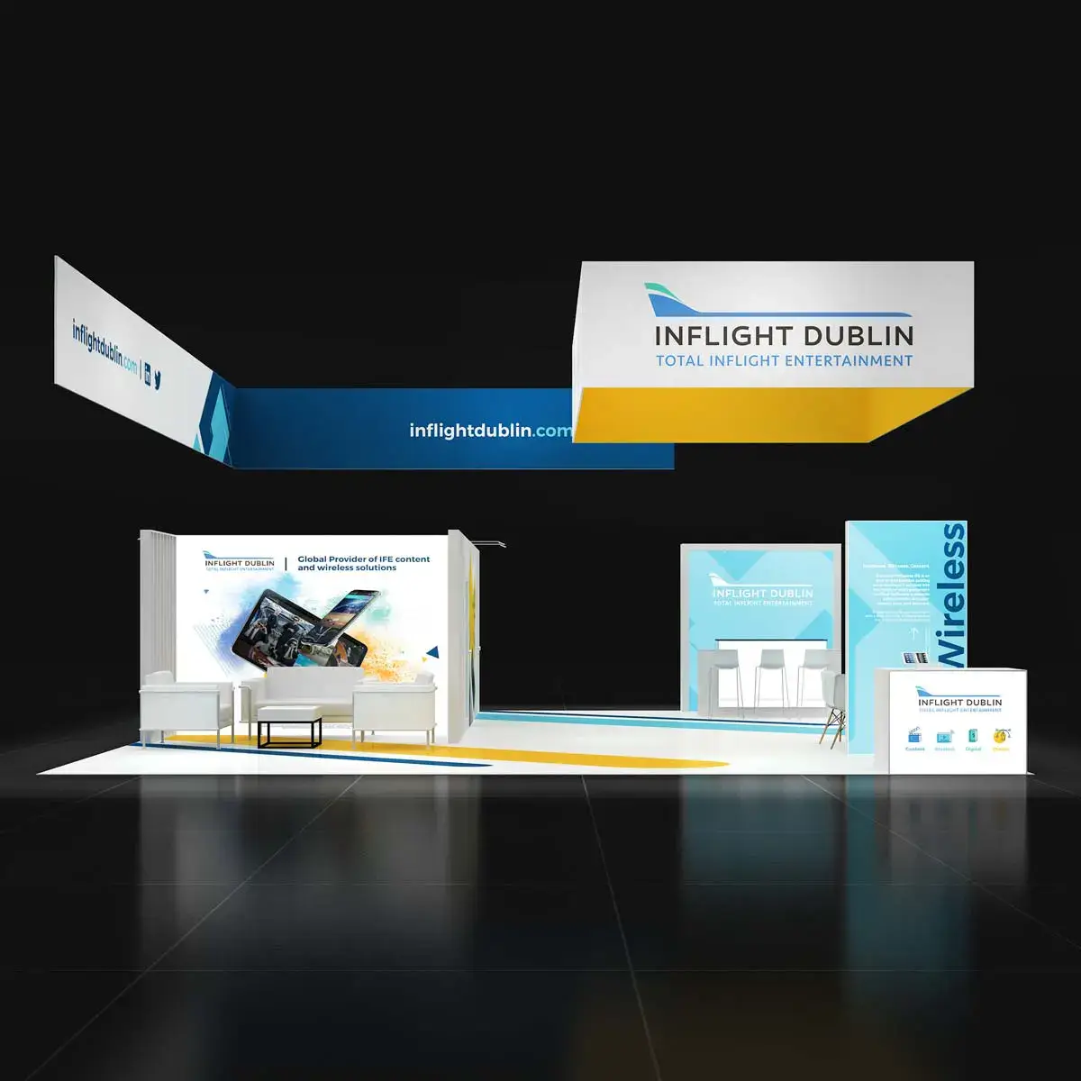 30x30 booth rental RLU3030 151 - image1