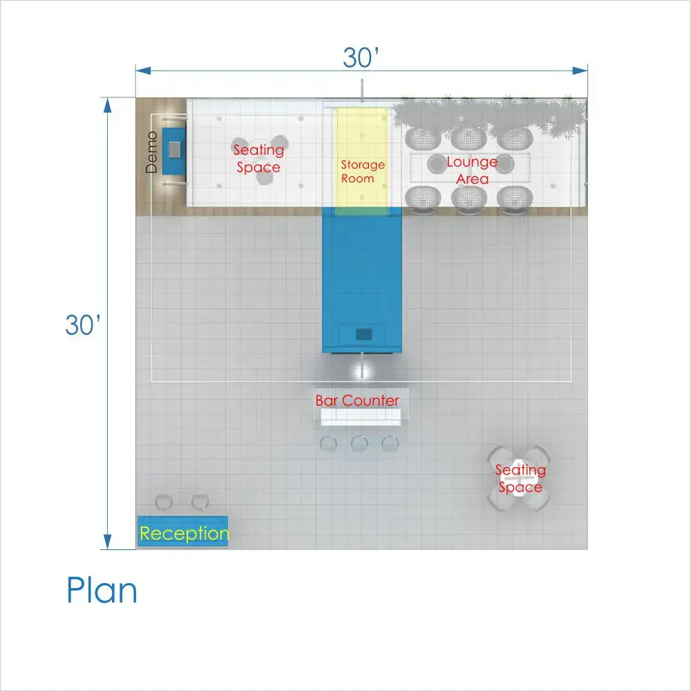 30x30 booth rental RLU3030 152 - image11