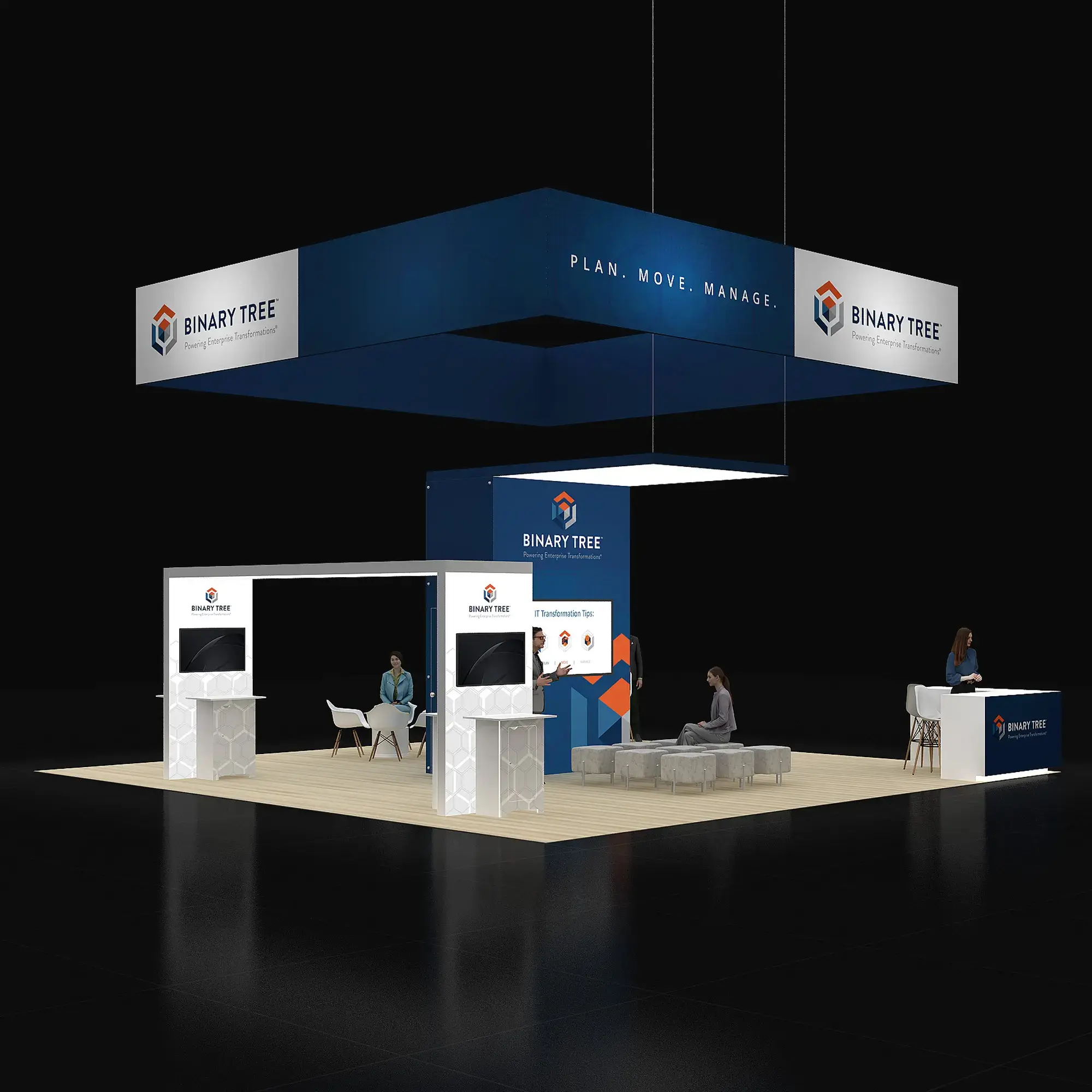 30x30 booth rental RLU3030 153 - image1