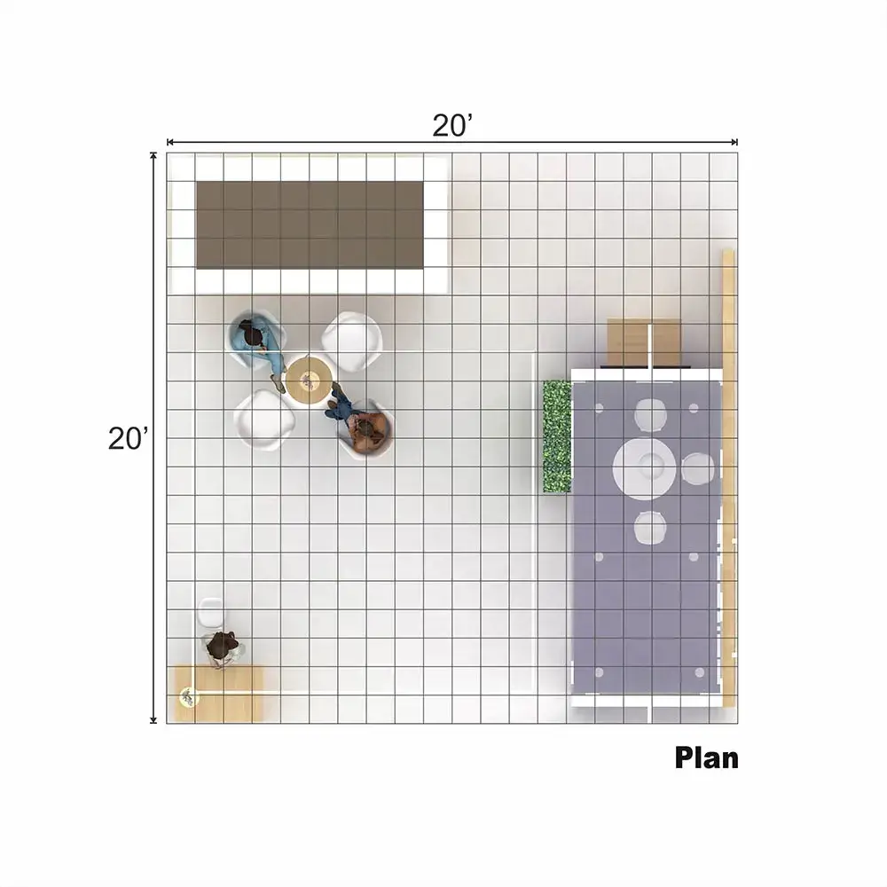 20x20 booth rental YRLU2020 198 - image9