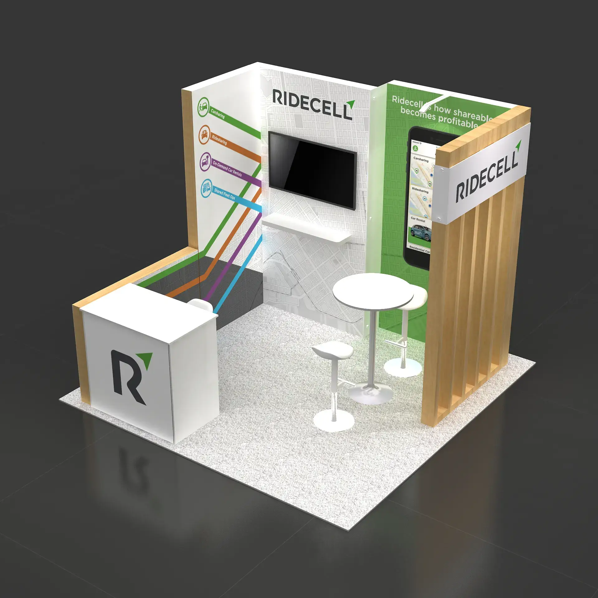 10x10 booth rental YRLU1010 30 - image3