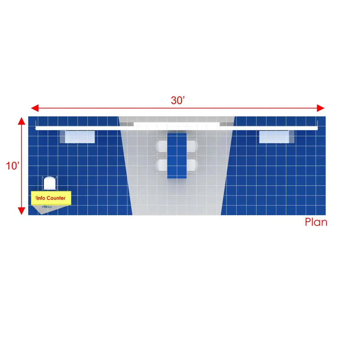 10x30 booth rental RLU1030 34 - image8