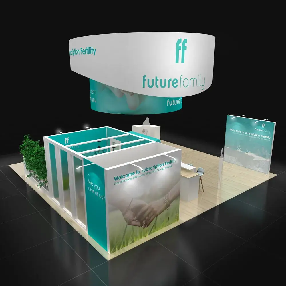 30x30 booth rental RLU3030 155 - image1