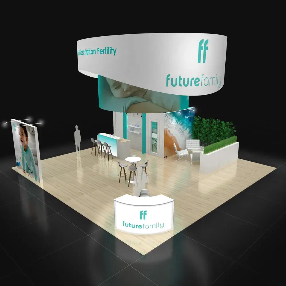 30x30 booth rental RLU3030 155 - image9