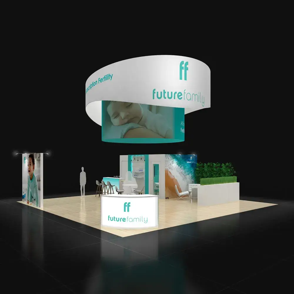 30x30 booth rental RLU3030 155 - image2