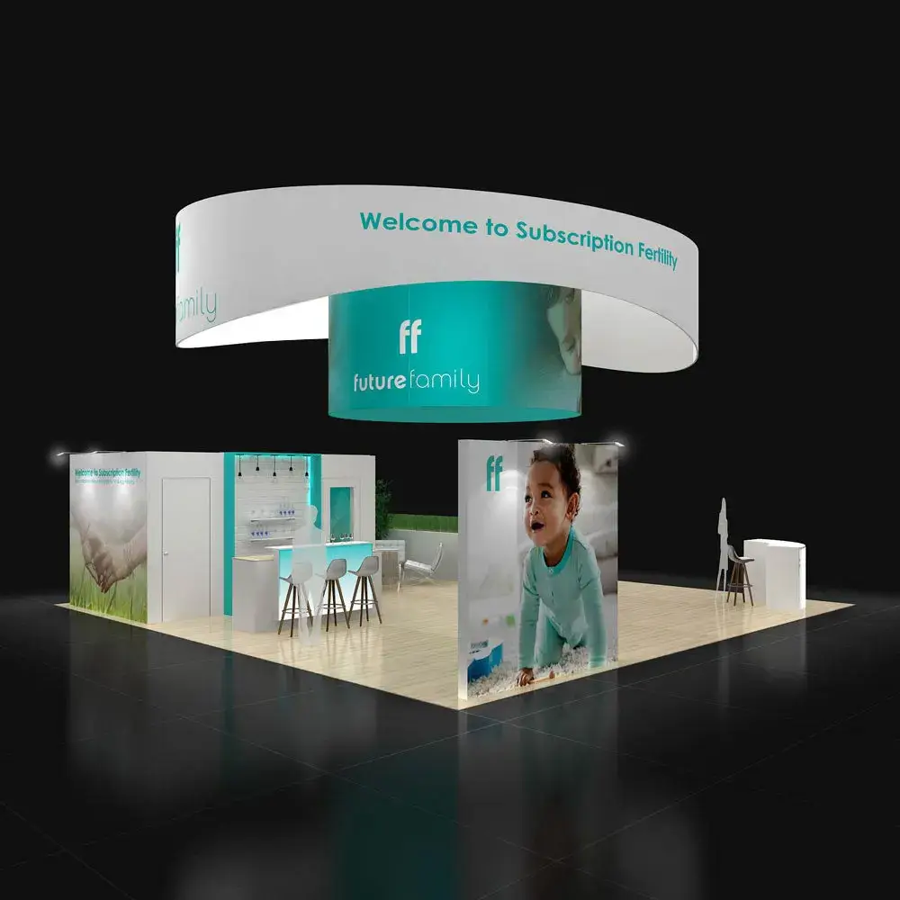 30x30 booth rental RLU3030 155 - image4