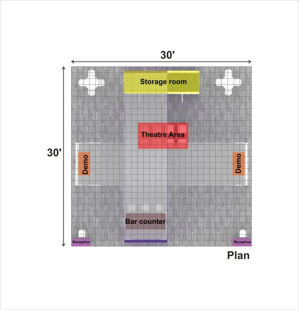 30x30 booth rental RLU3030 157 - image7