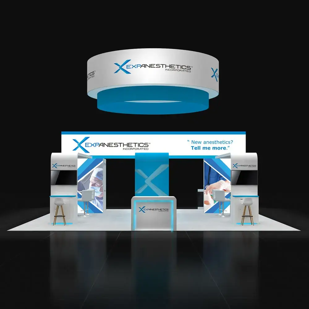 30x30 booth rental RLU3030 161 - image1