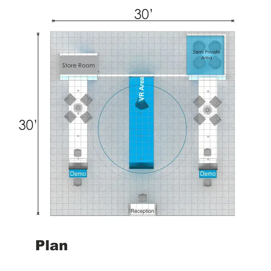 30x30 booth rental RLU3030 161 - image10