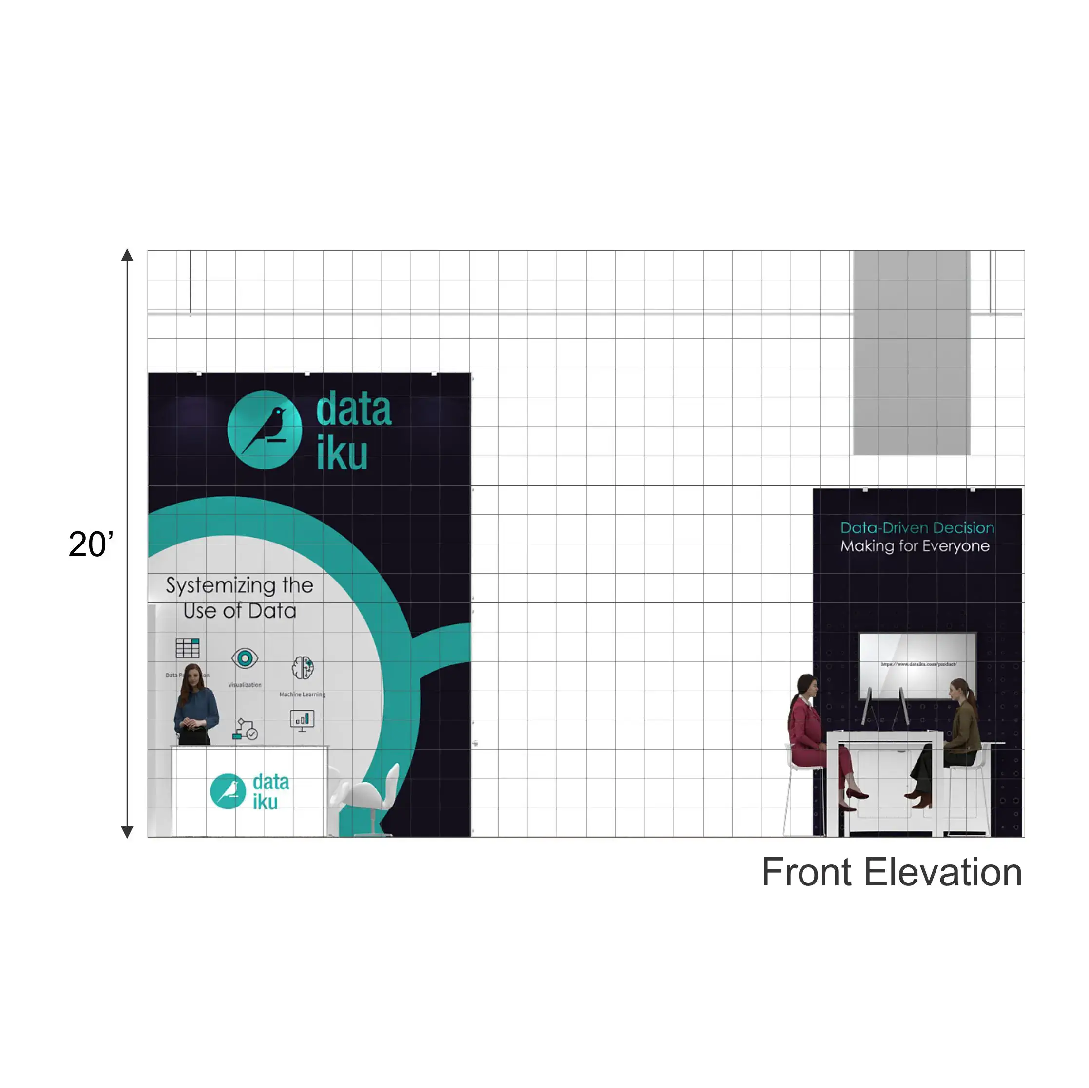 30x30 booth rental RLU3030 164 - image12