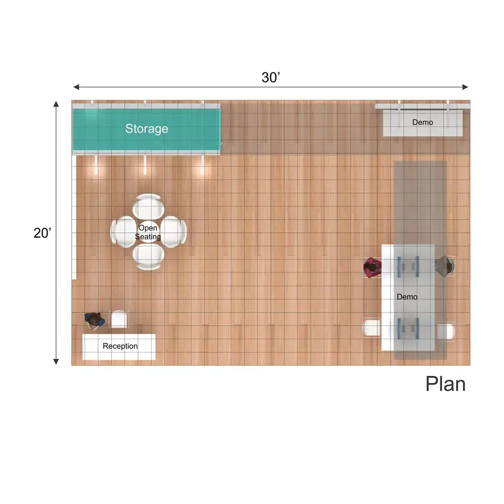 20x30 booth rental RLU2030 179 - image10