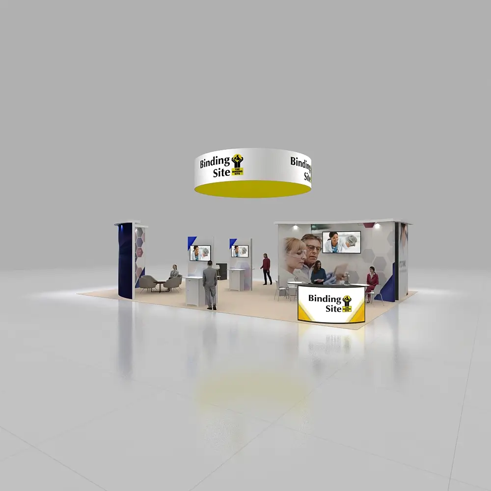 30x40 booth rental RLU3040 42 - image1