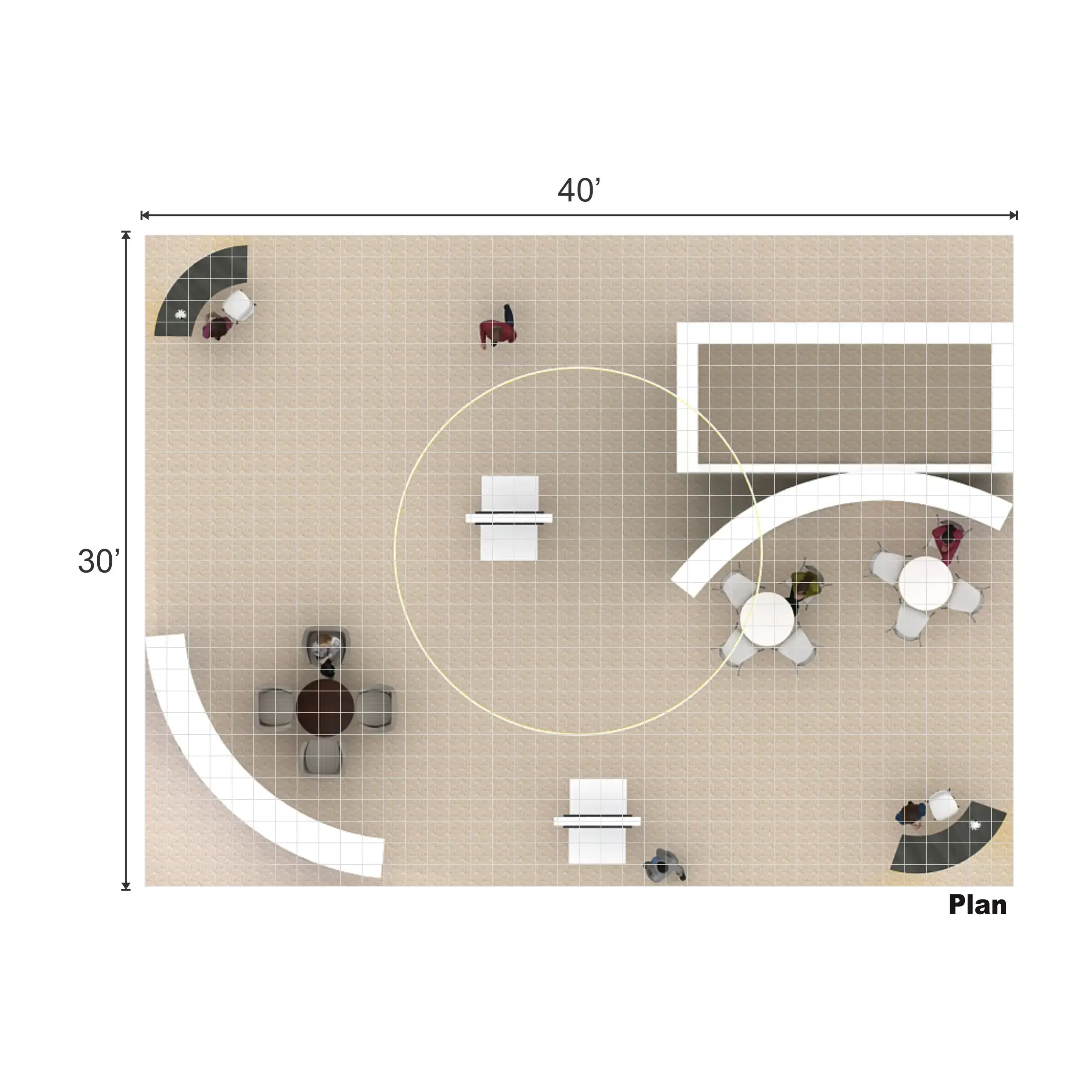 30x40 booth rental RLU3040 42 - image17
