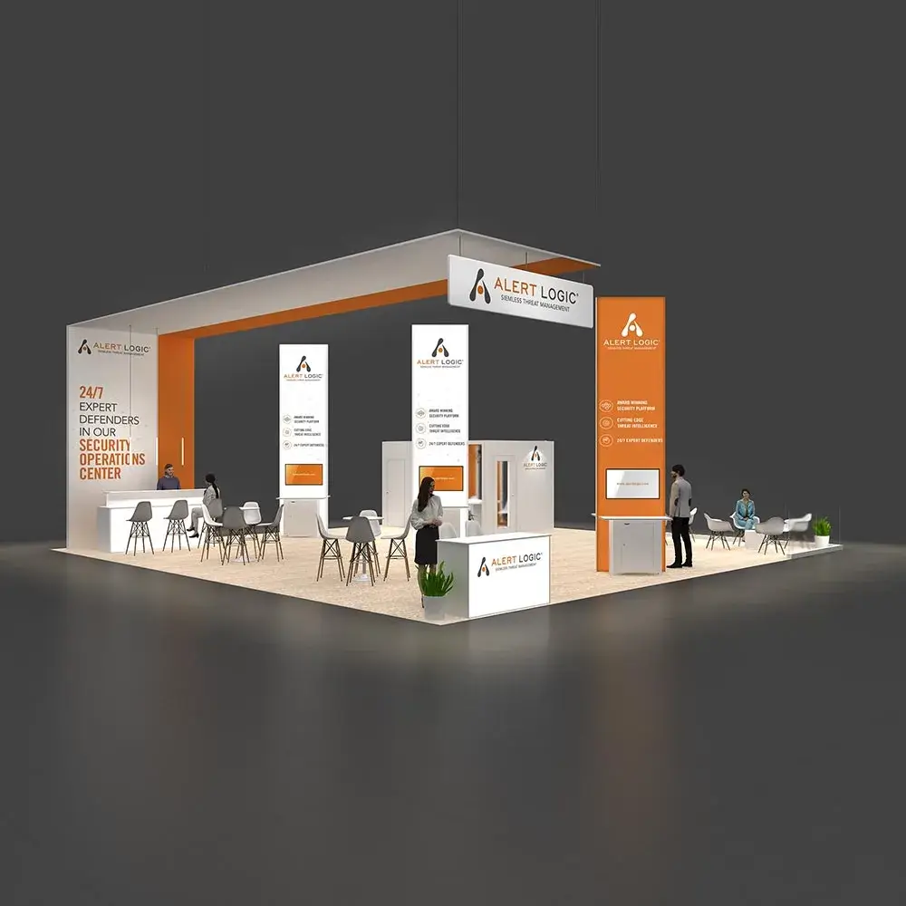 40x40 booth rental RLU4040 25 - image5
