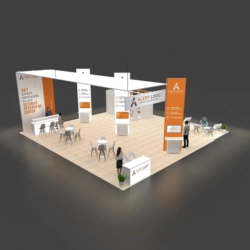 40x40 booth rental RLU4040 25 - image11
