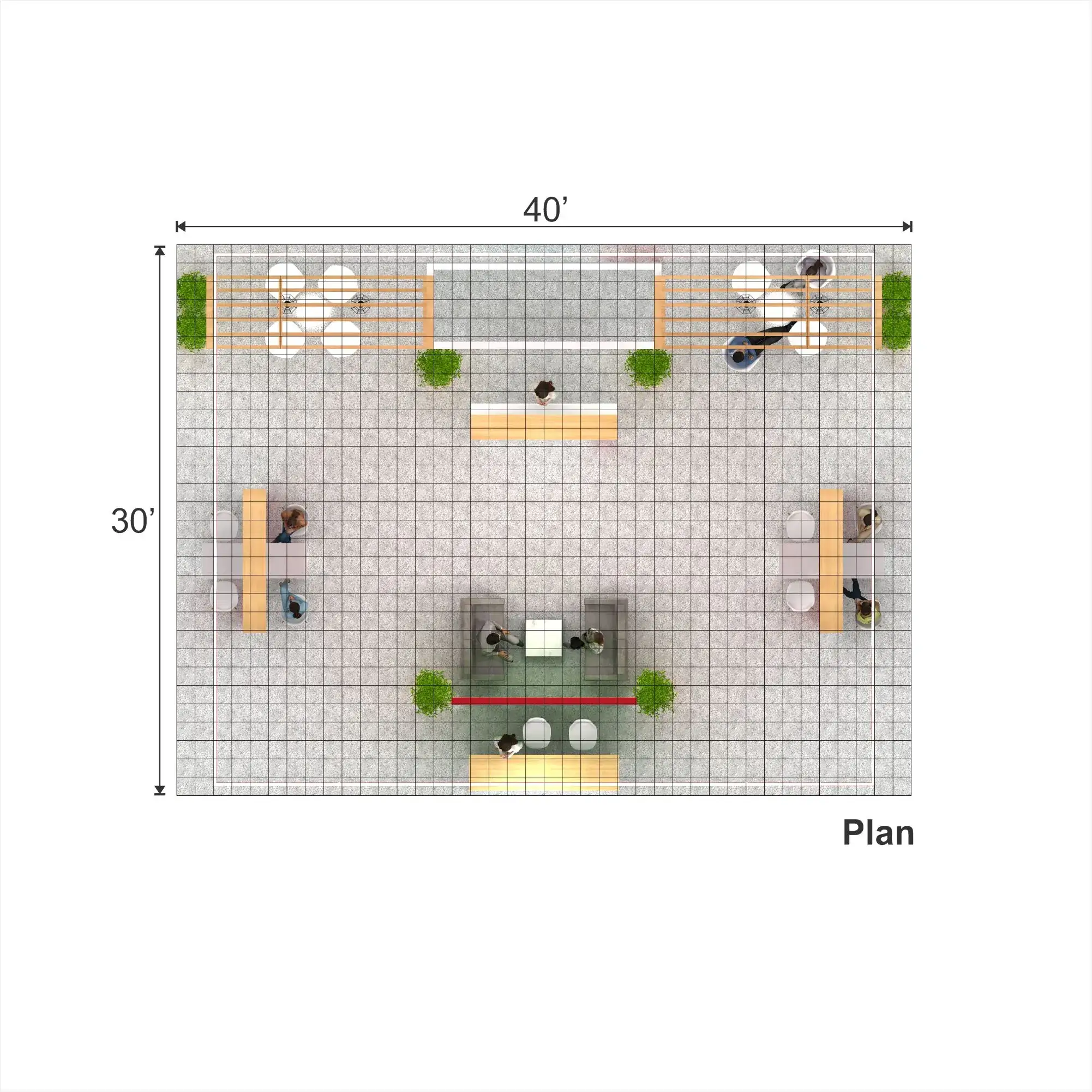 30x40 booth rental RLU3040 44 - image13