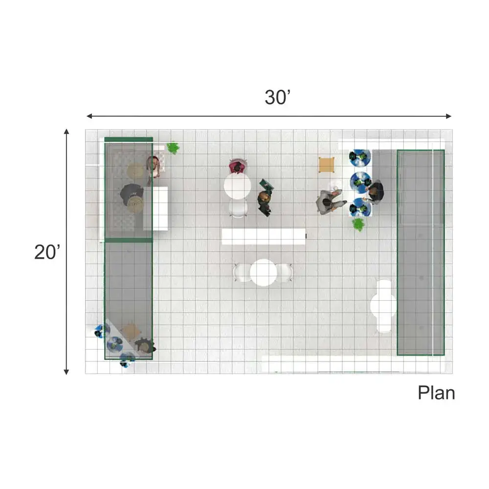 20x30 booth rental RLU2030 307 - image12