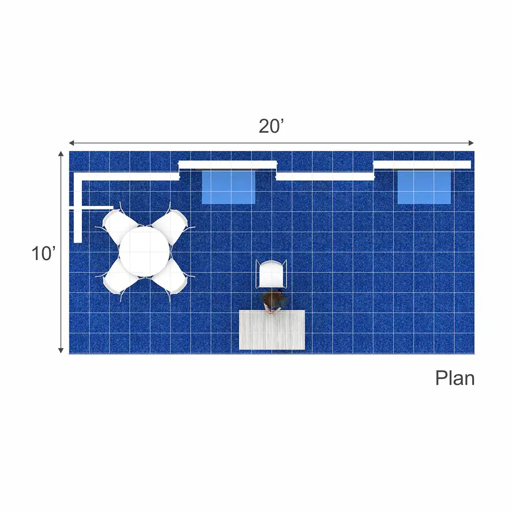 10x20 booth rental STL1020 01 - image7