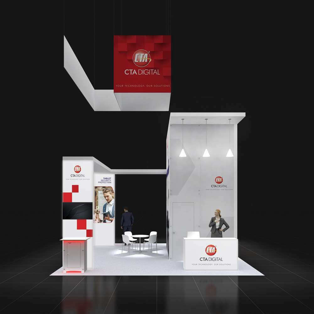 20x20 booth rental YRLU2020 10 - image1