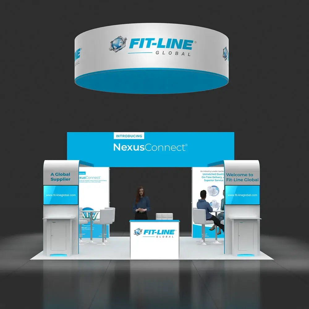 20x20 booth rental STL2020 03 - image1