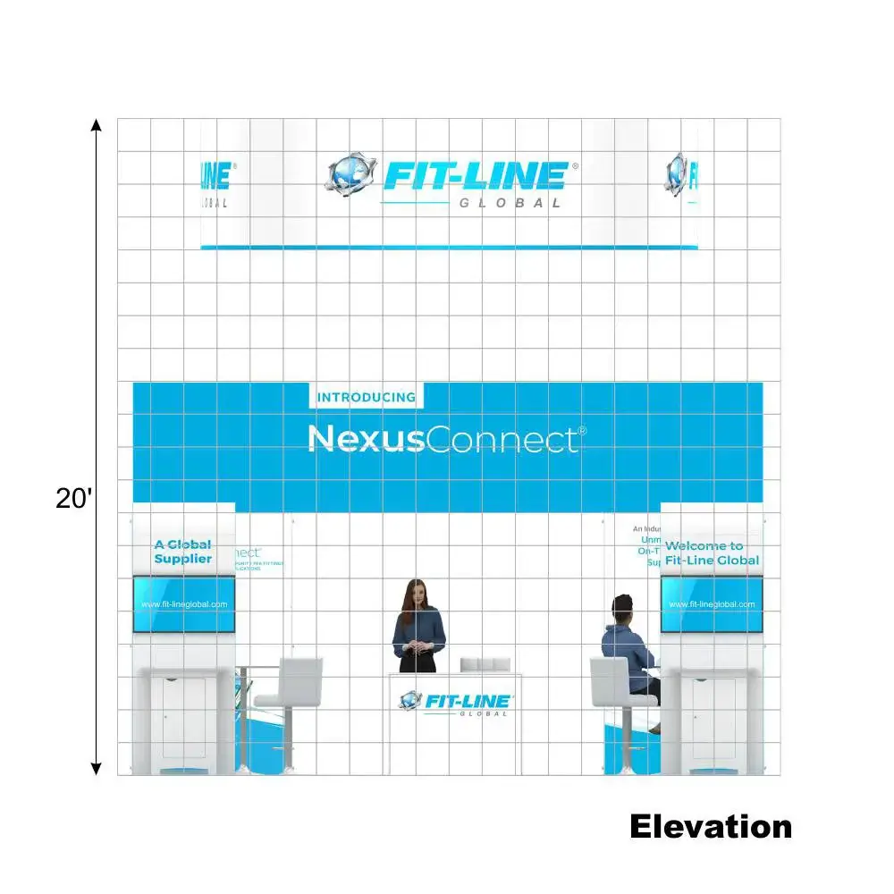 20x20 booth rental STL2020 03 - image7
