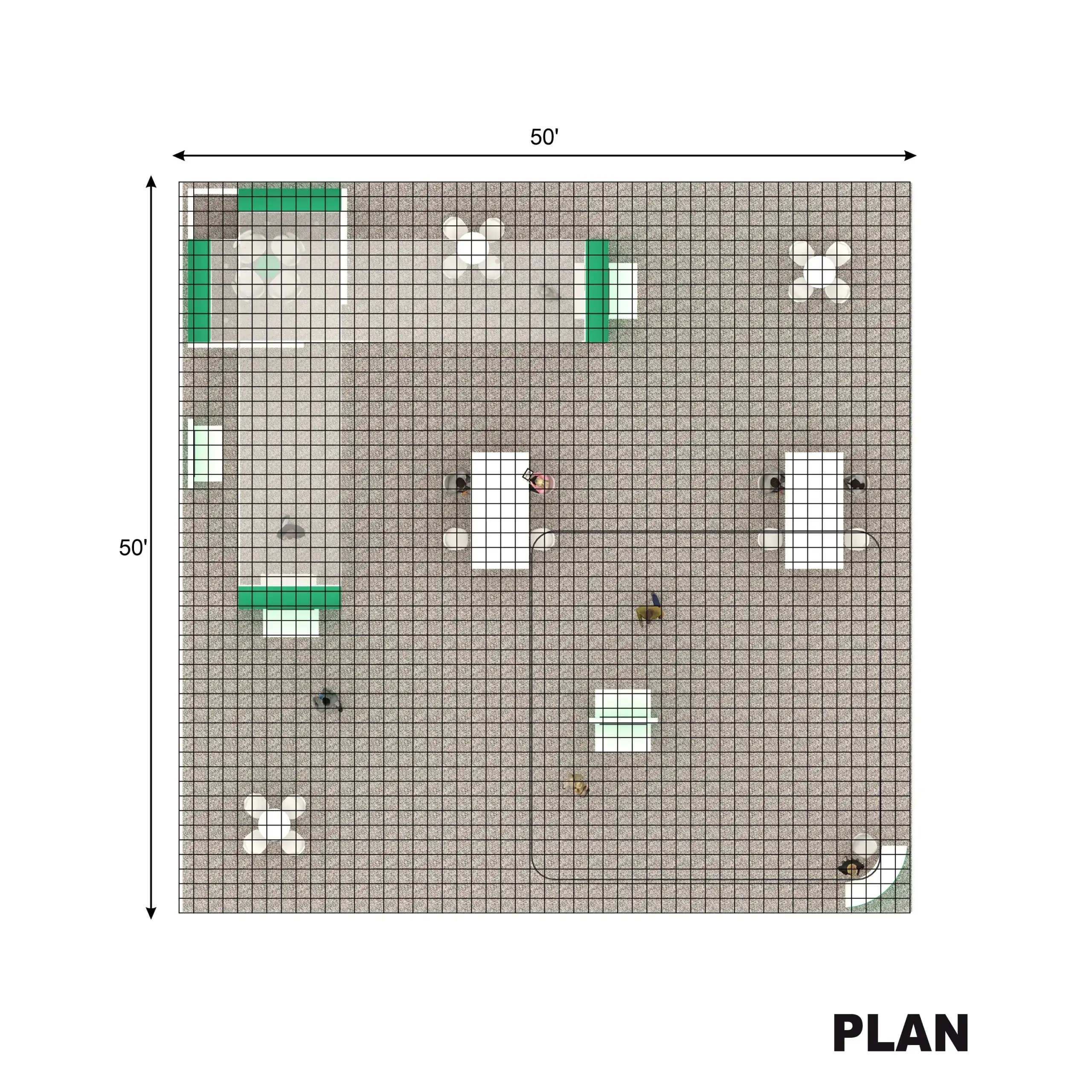 50x50 booth rental YRLU5050 24 - image10