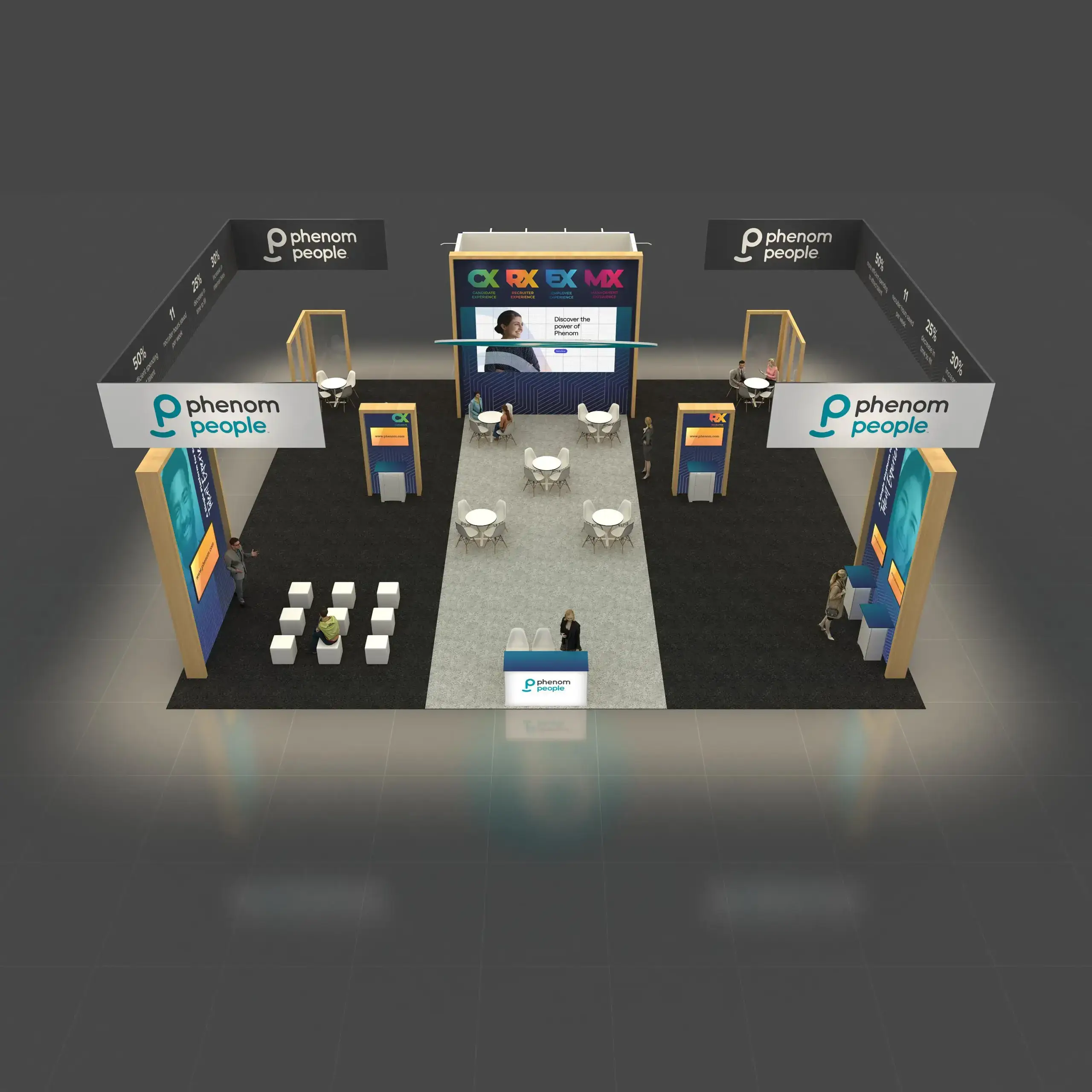 50x50 booth rental BRLU5050 25 - image6