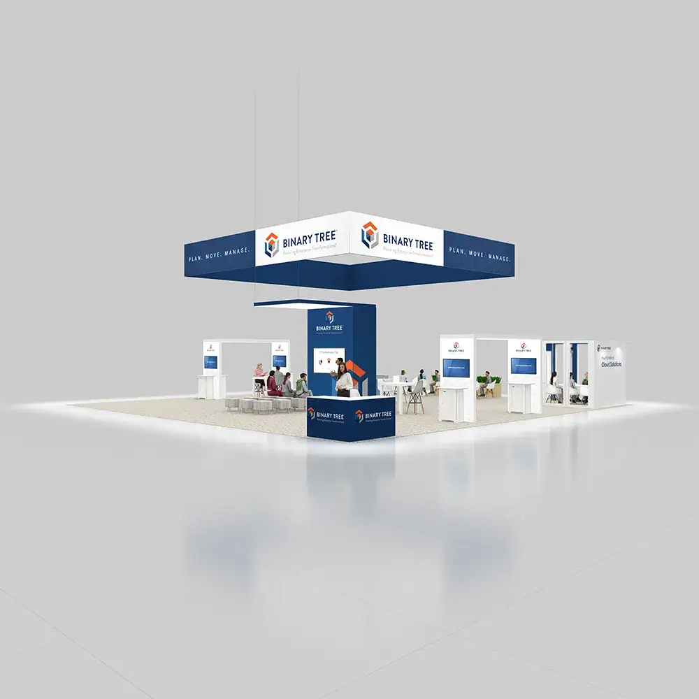 50x50 booth rental GRLU5050 28 - image2