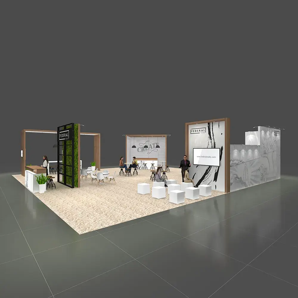 50x50 booth rental BRLU5050 30 - image2