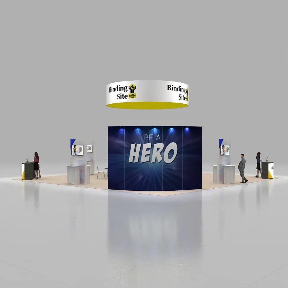 40x40 booth rental RLU4040 26 - image3