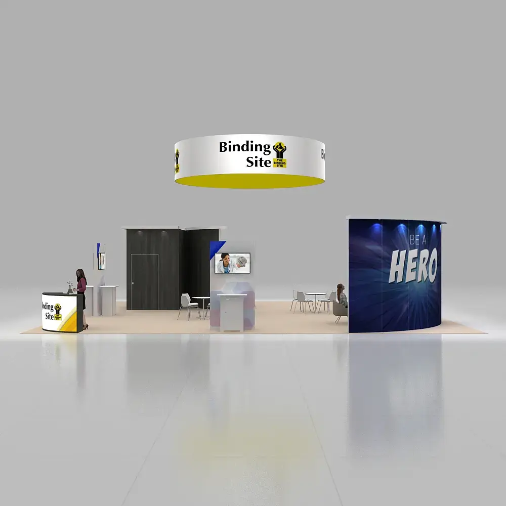 40x40 booth rental RLU4040 26 - image13