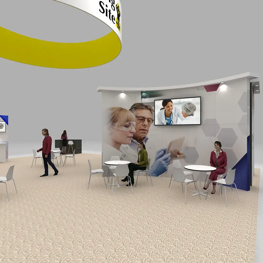 40x40 booth rental RLU4040 26 - image8