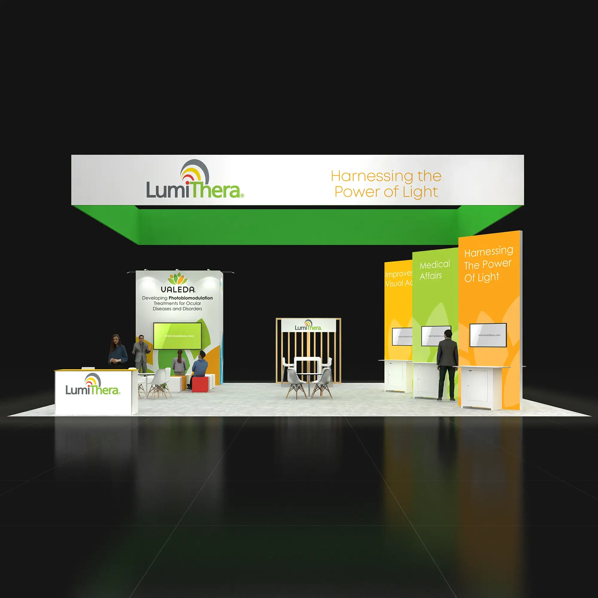 40x40 booth rental RLU4040 27 - image1