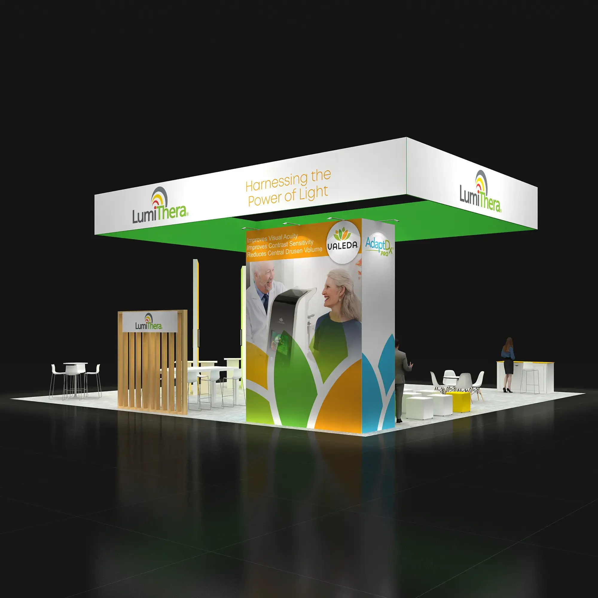 40x40 booth rental RLU4040 27 - image2