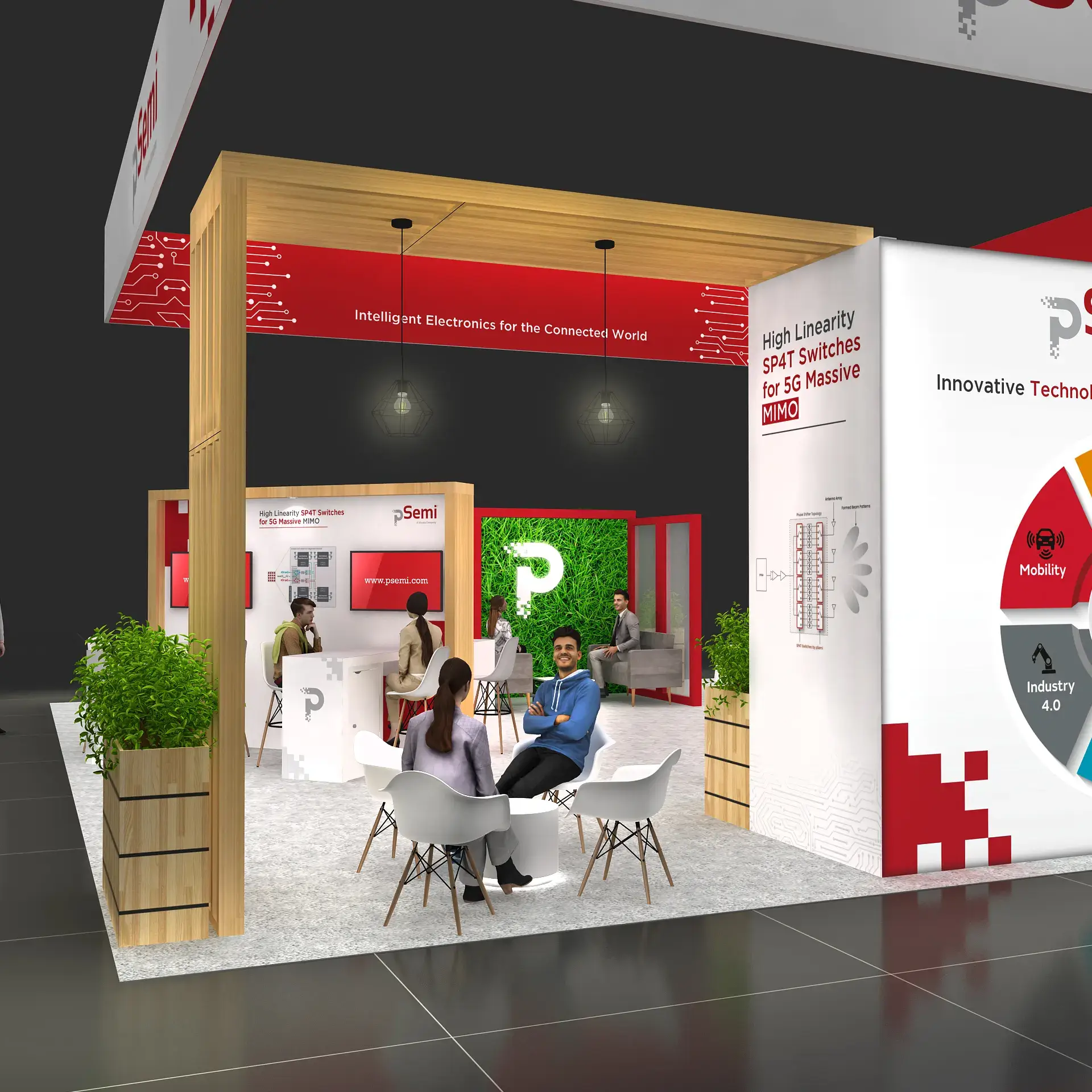 40x40 booth rental RLU4040 30 - image11