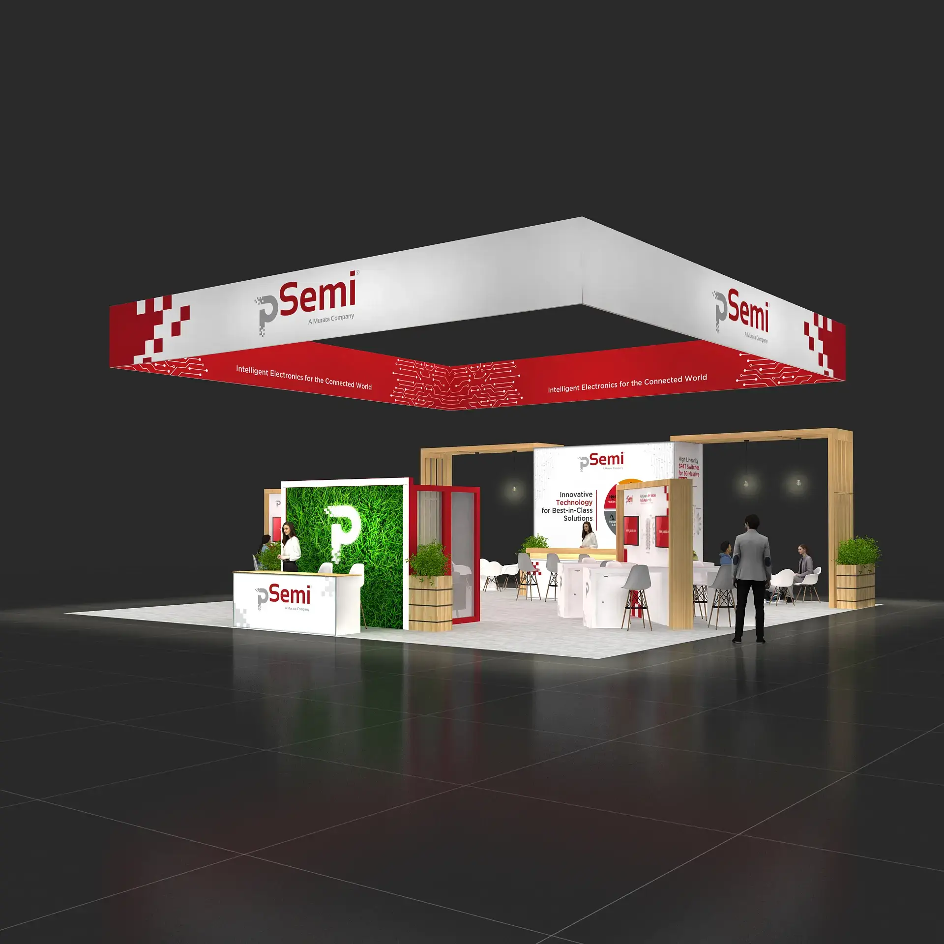 40x40 booth rental RLU4040 30 - image2