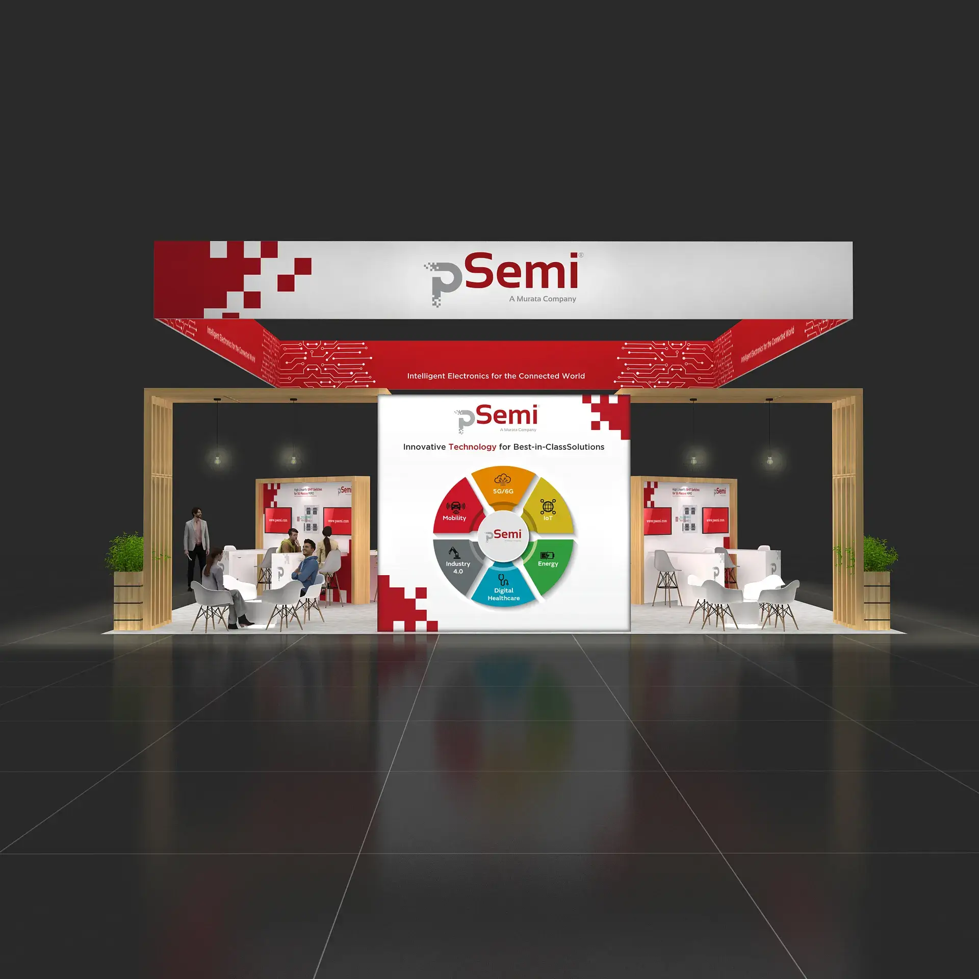 40x40 booth rental RLU4040 30 - image3