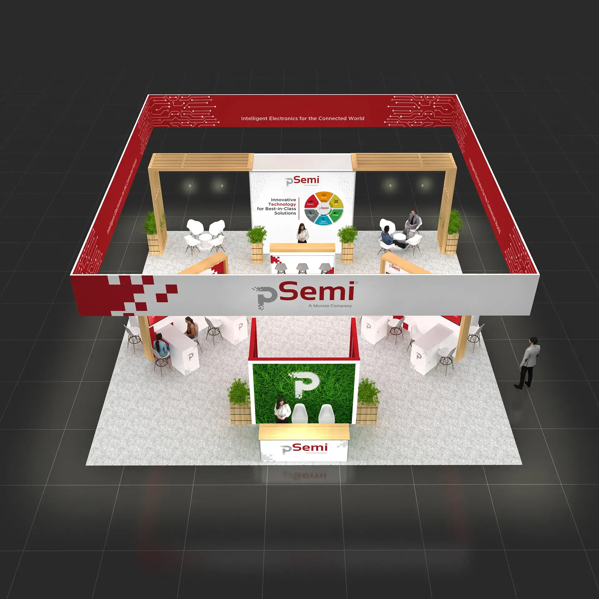 40x40 booth rental RLU4040 30 - image12