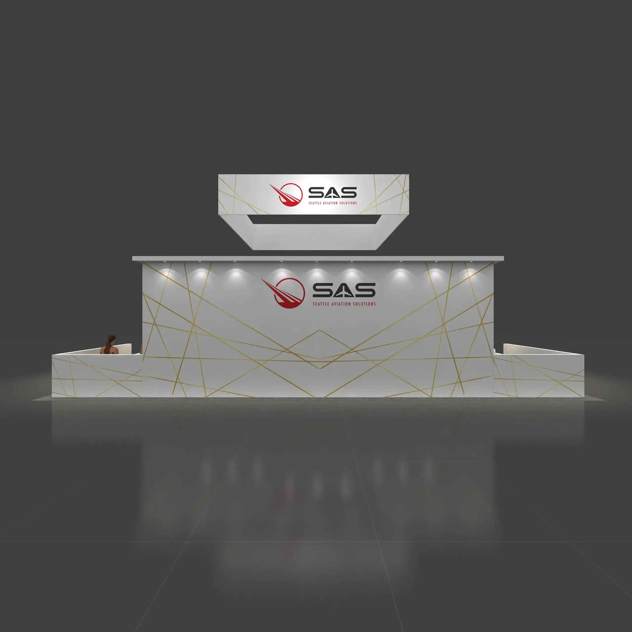 40x40 booth rental RLU4040 31 - image8