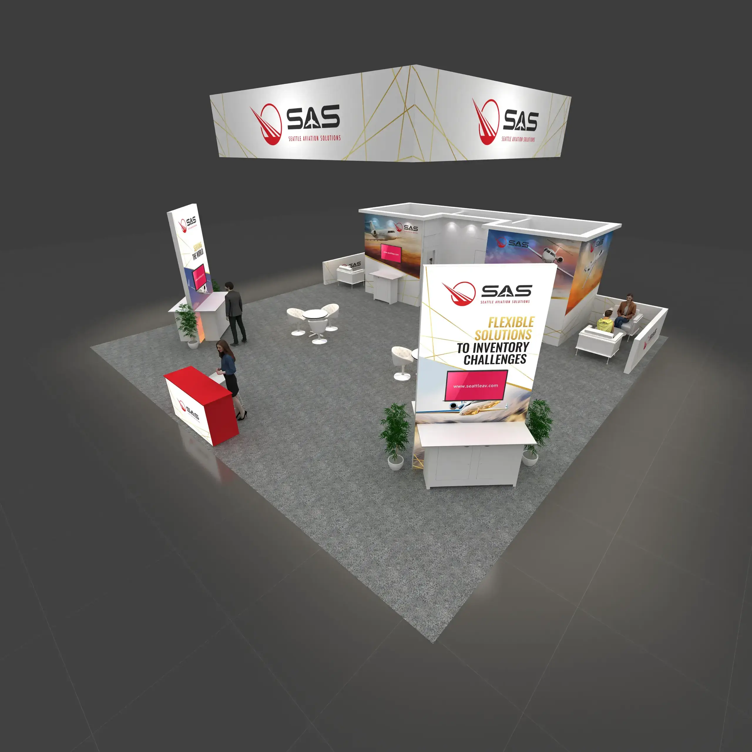 40x40 booth rental RLU4040 31 - image11