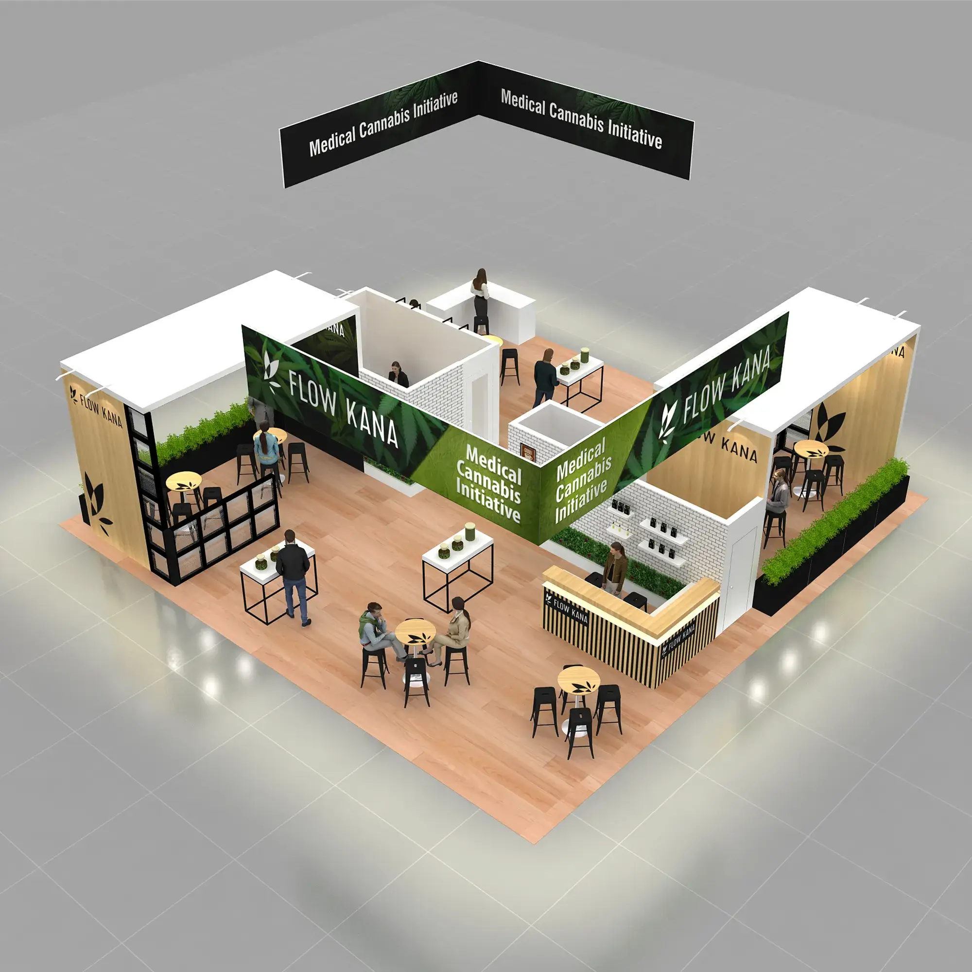 40x40 booth rental RLU4040 32 - image8