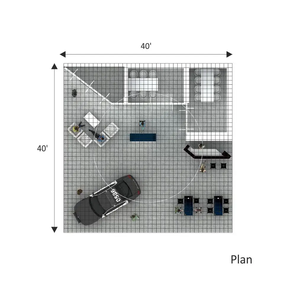 40x40 booth rental RLU4040 33 - image9